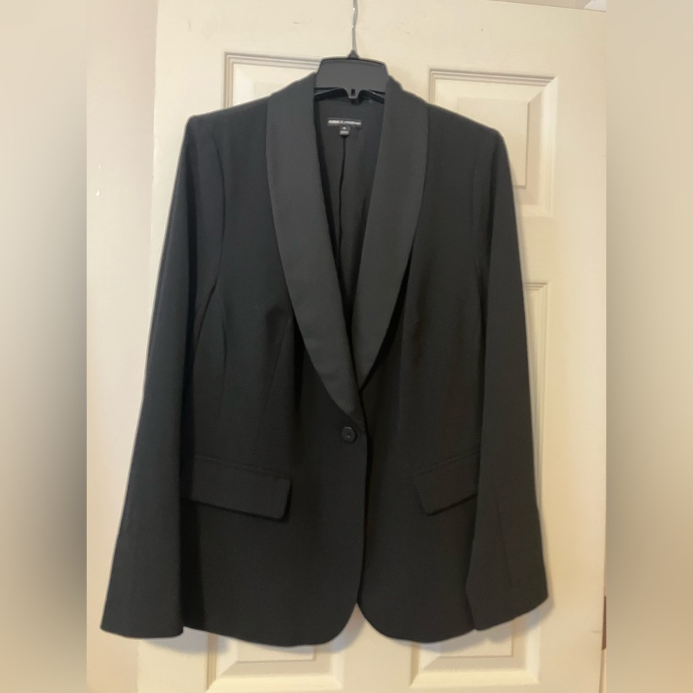 Glamour X Lane Bryant Elegant Black Women's Blazer, size 16